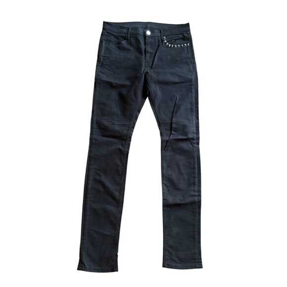 RtA Bryant Skinny Jeans In Brushed Black